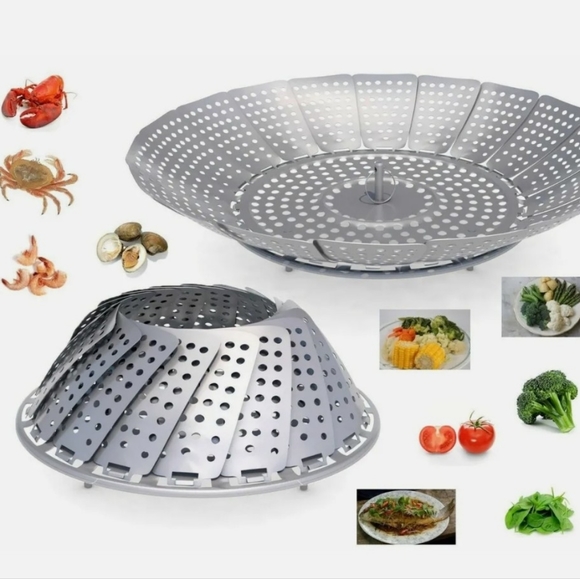 Stainless Steel Fruit & Vegetable Steamer by Culinary Fresh - Picture 5 of 9